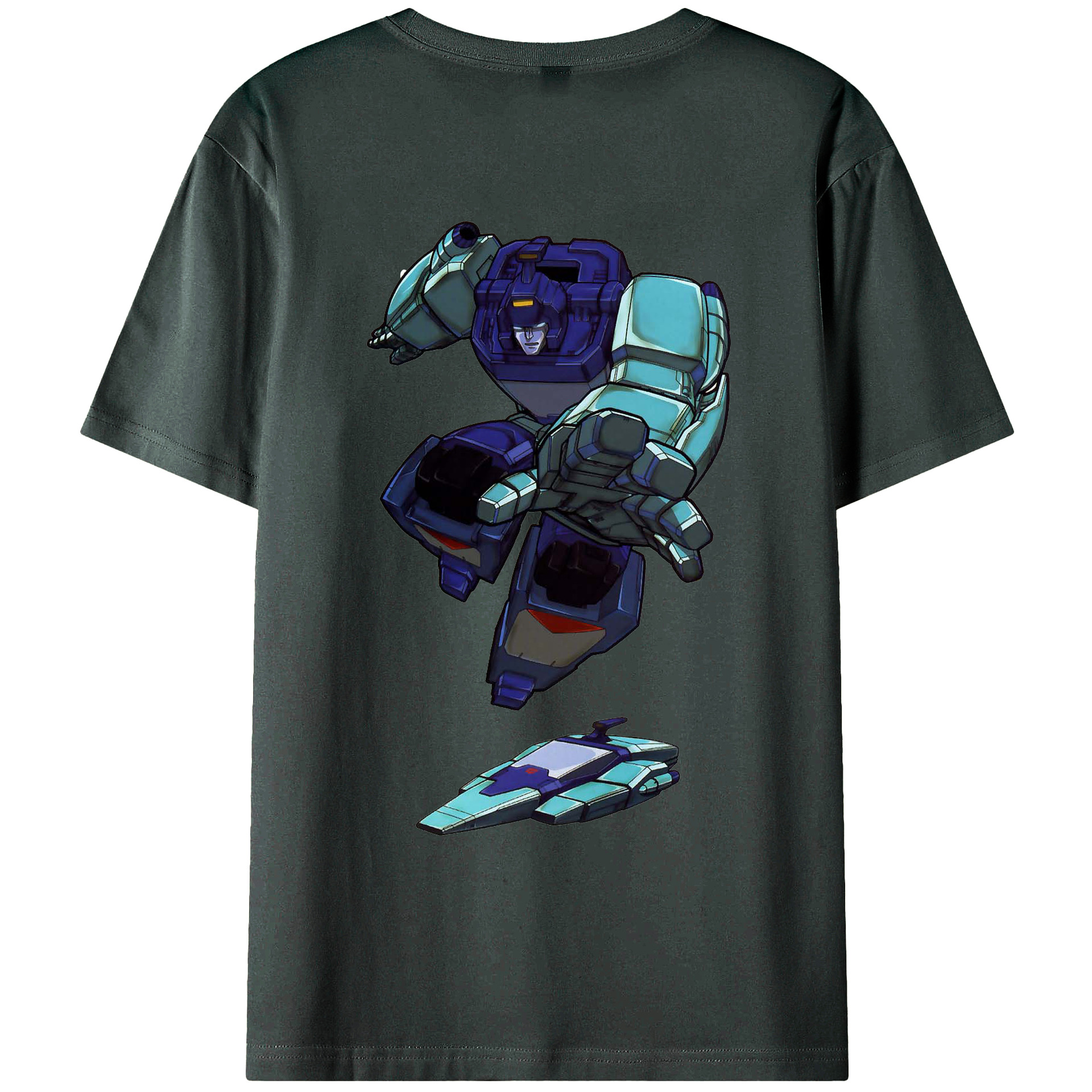 （画像用）  綿100％ メンズ半袖Tシャツ（バックプリント） 通気性